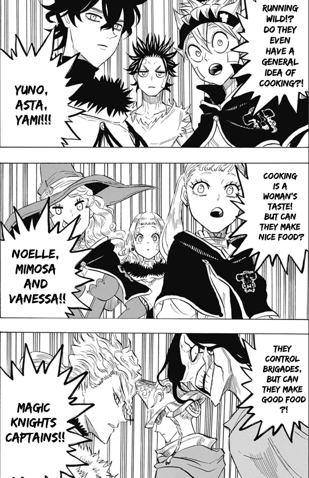 Black Clover Gaiden: Quartet Knights - Vol.4 Chapter 36: Cooking Showdown?!