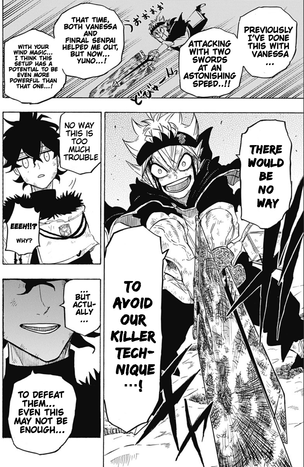 Black Clover Gaiden: Quartet Knights - Vol.3 Chapter 30: Knockout Hit