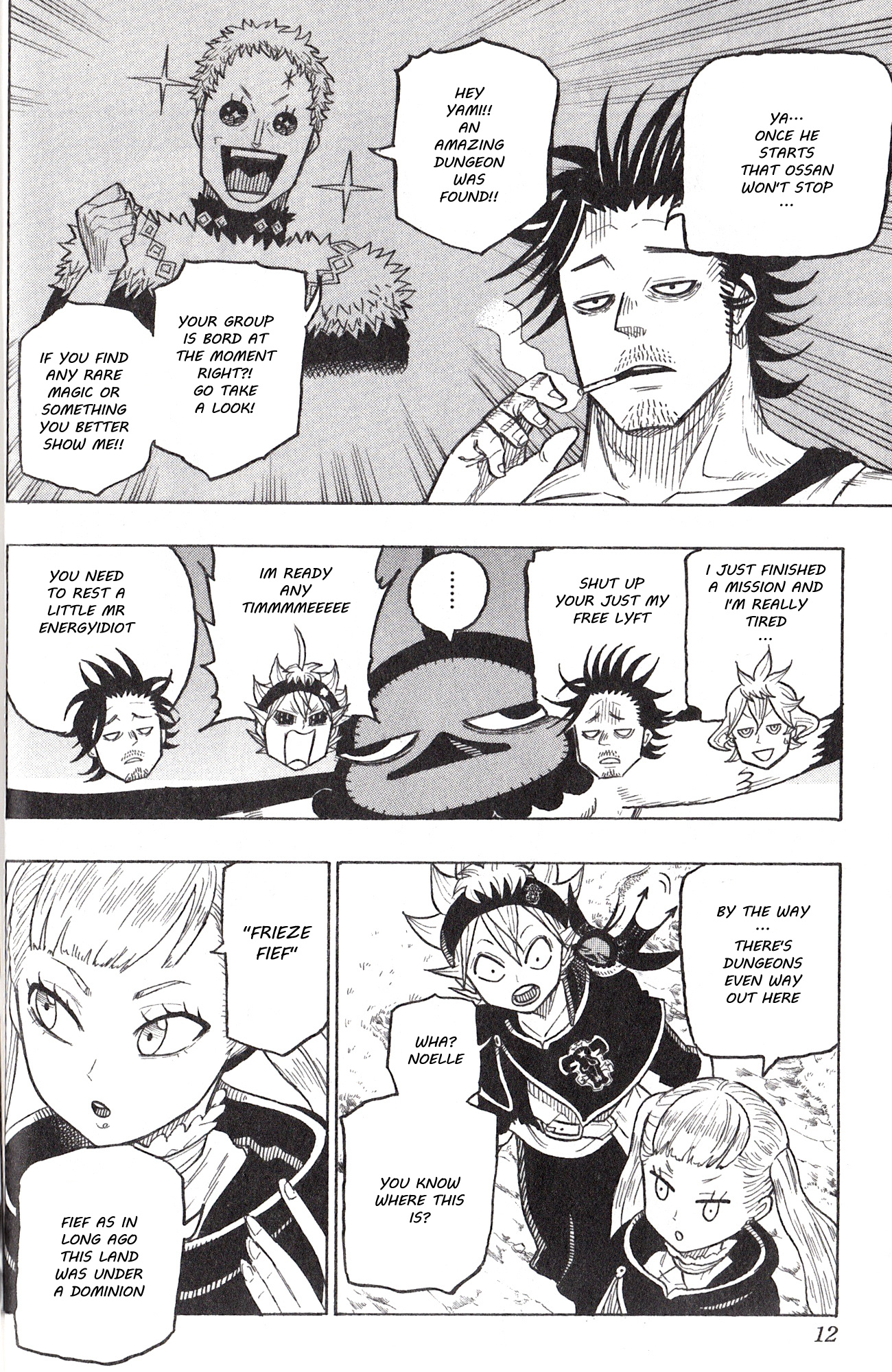 Black Clover Gaiden: Quartet Knights - Vol.1 Chapter 1