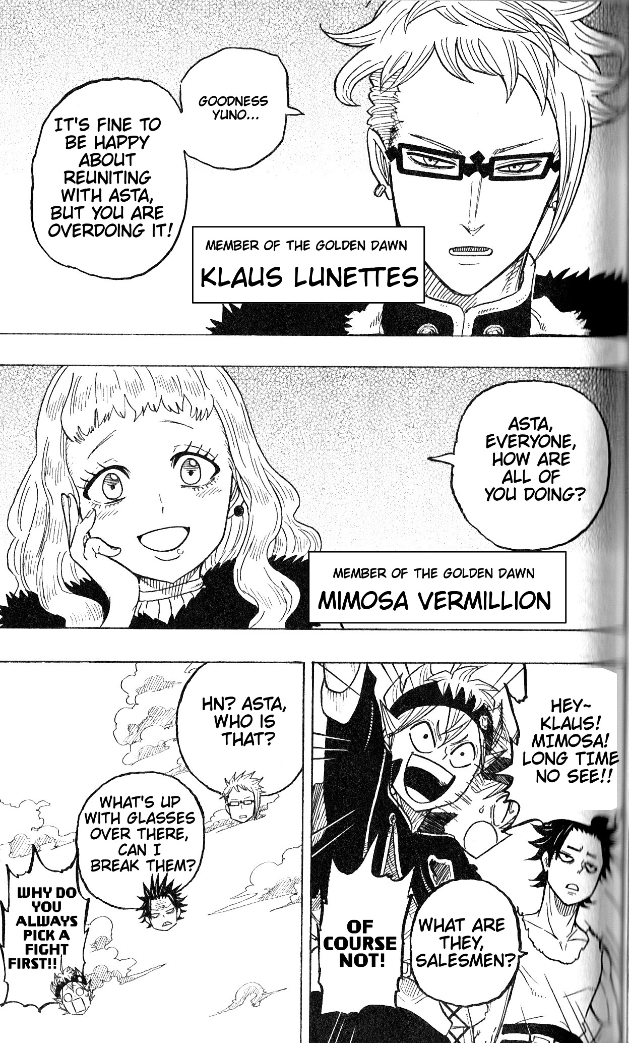 Black Clover Gaiden: Quartet Knights - Vol.1 Chapter 4