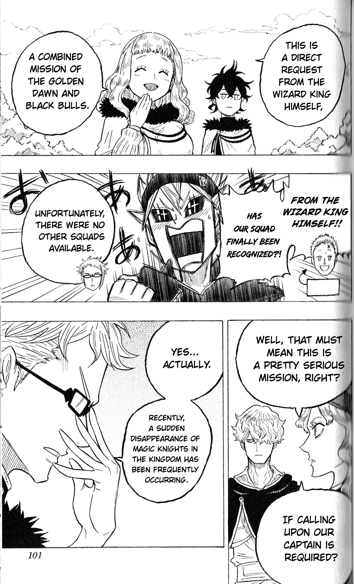 Black Clover Gaiden: Quartet Knights - Vol.1 Chapter 4