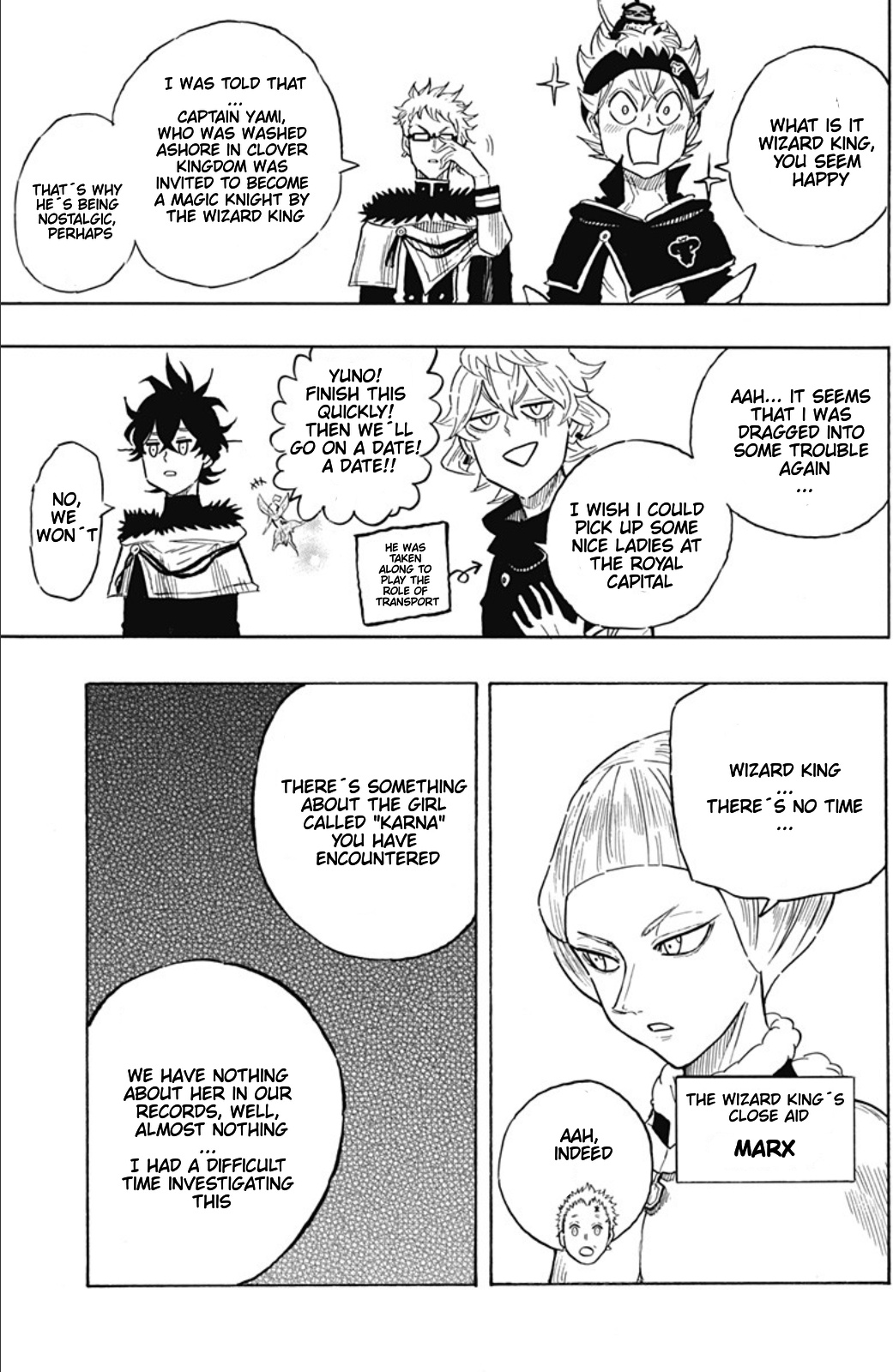 Black Clover Gaiden: Quartet Knights - Vol.2 Chapter 11: Royal Capital