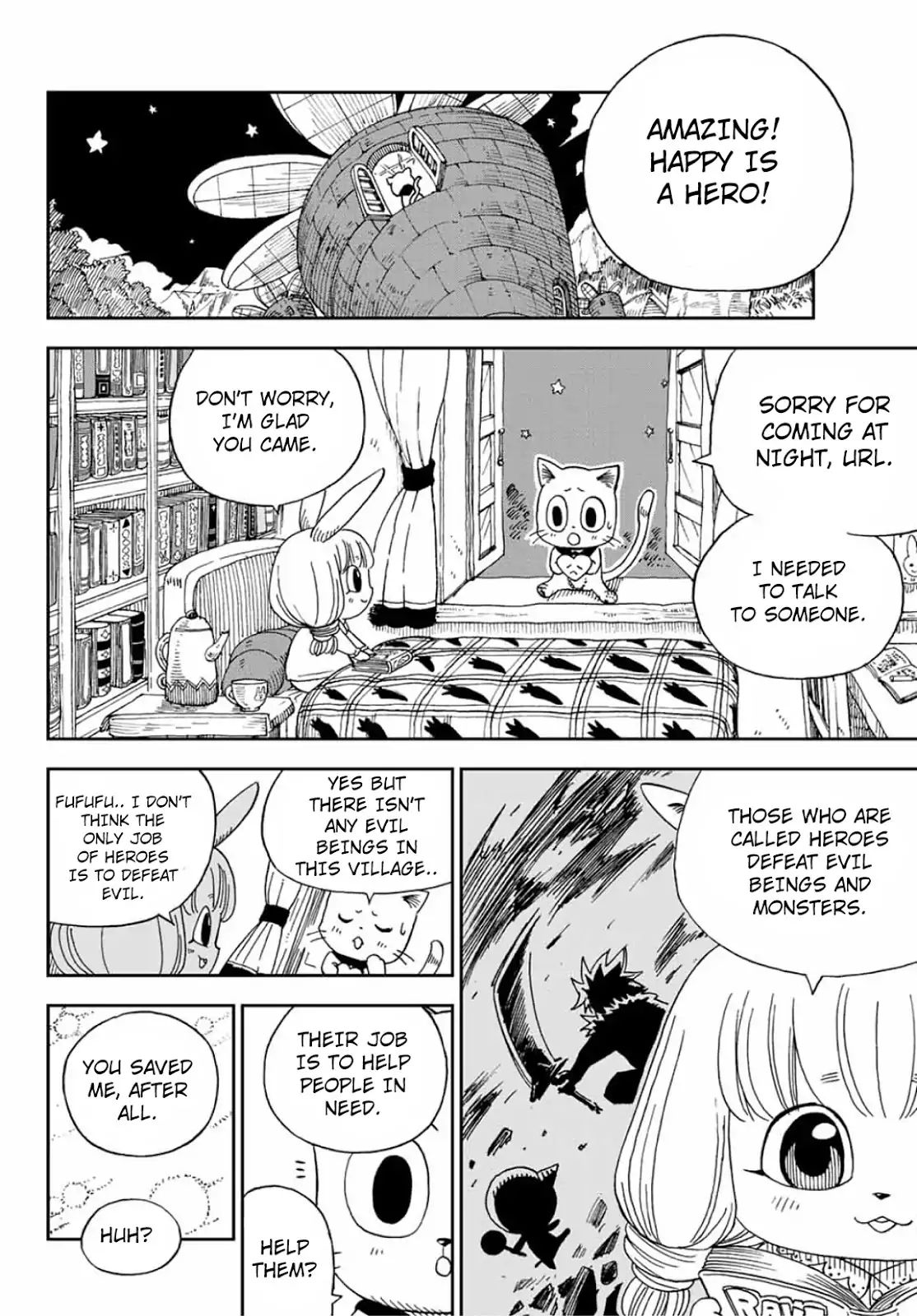 Fairy Tail: Happy's Great Adventure - Chapter 2: Happy The Brave