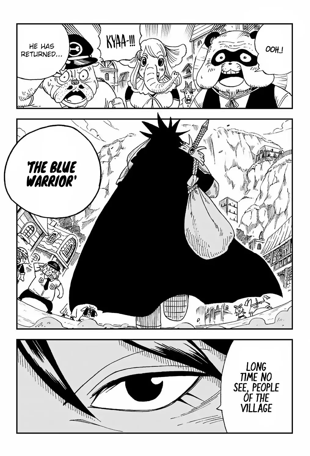 Fairy Tail: Happy's Great Adventure - Chapter 8: The Blue Warrior