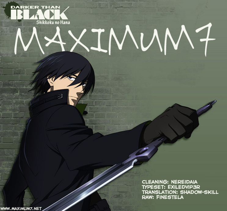 Darker Than Black: Shikkoku No Hana - Vol.1 Chapter 1 : Dark Clouds