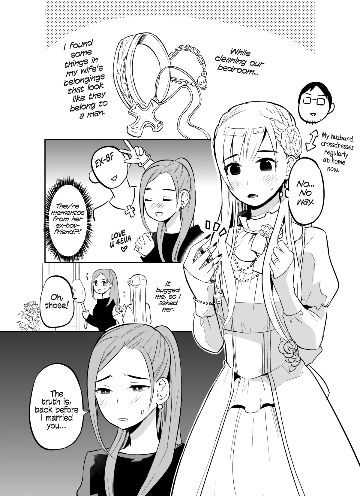 The Story Of My Husband's Cute Crossdressing - Chapter 4: My Wife's Past And Present