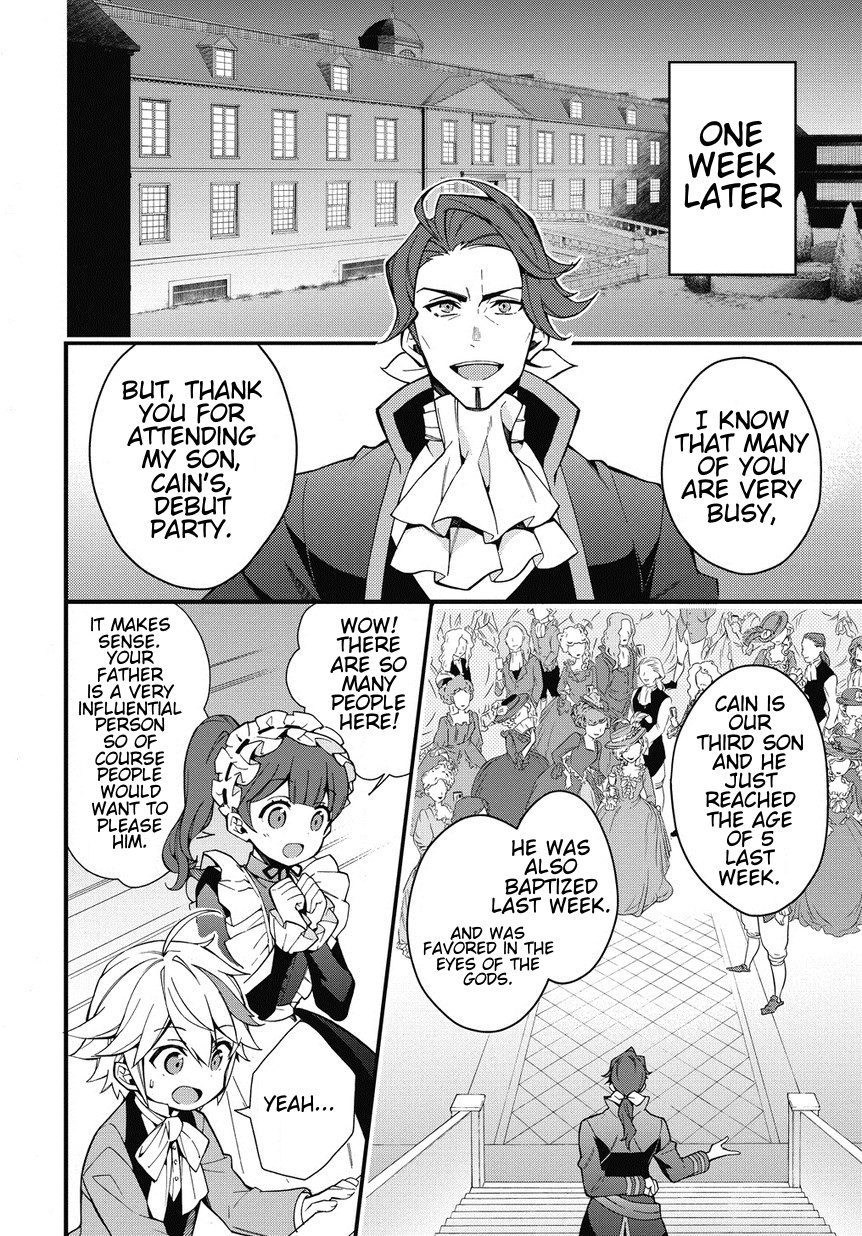 Tensei Kizoku No Isekai Boukenroku ~Jichou Wo Shiranai Kamigami No Shito~ - Chapter 2