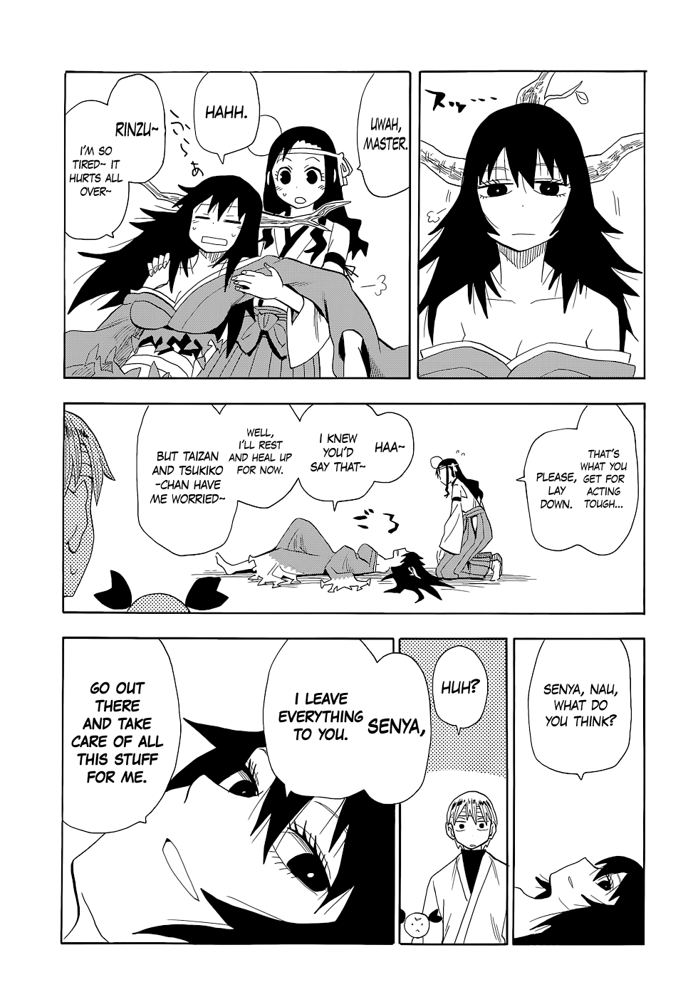 Sengoku Youko - Vol.12 Chapter 64: Yazen And Senya