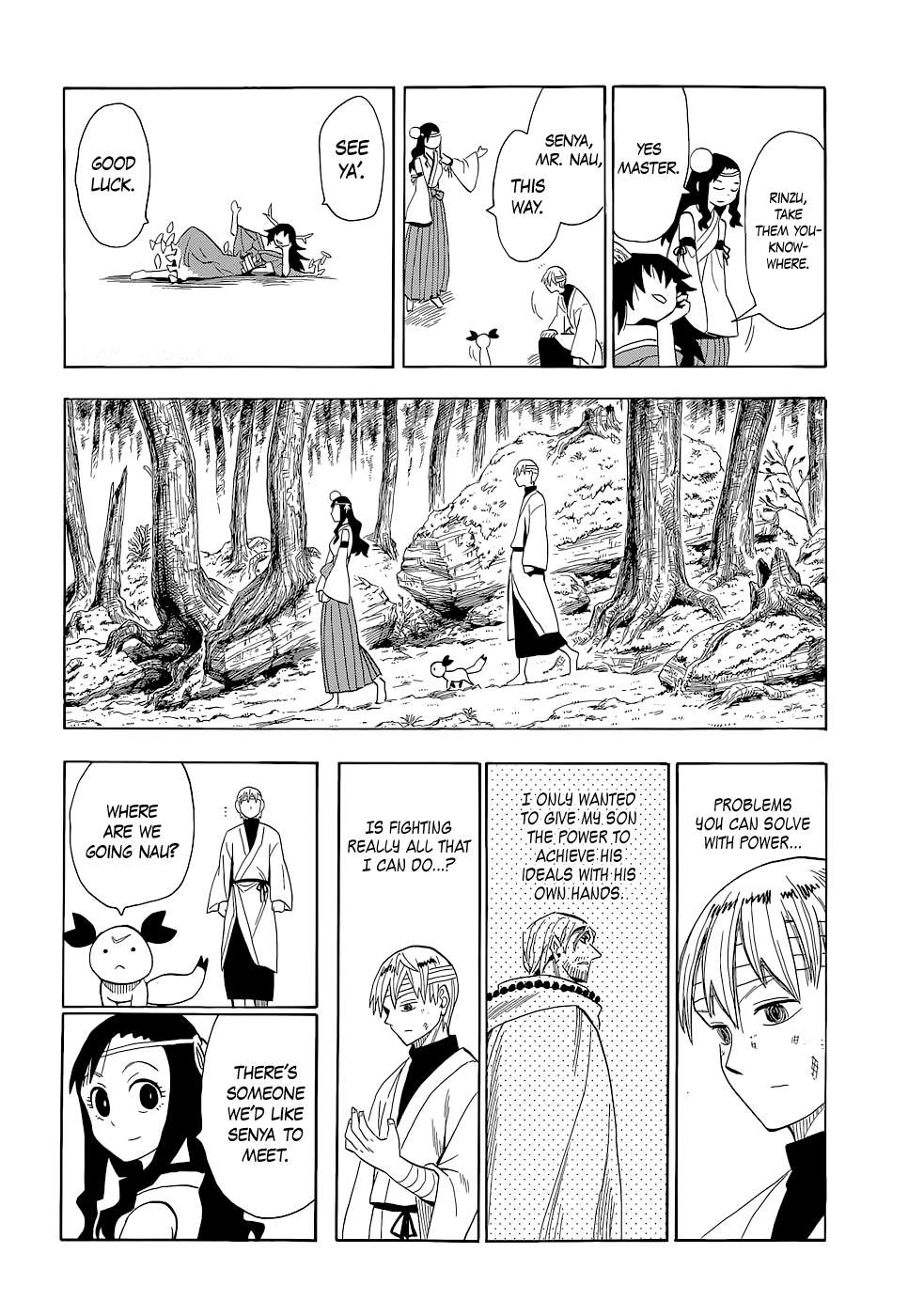 Sengoku Youko - Vol.12 Chapter 64: Yazen And Senya