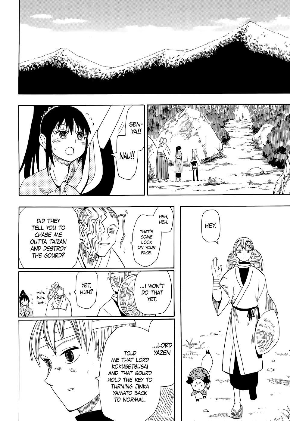 Sengoku Youko - Vol.12 Chapter 64: Yazen And Senya