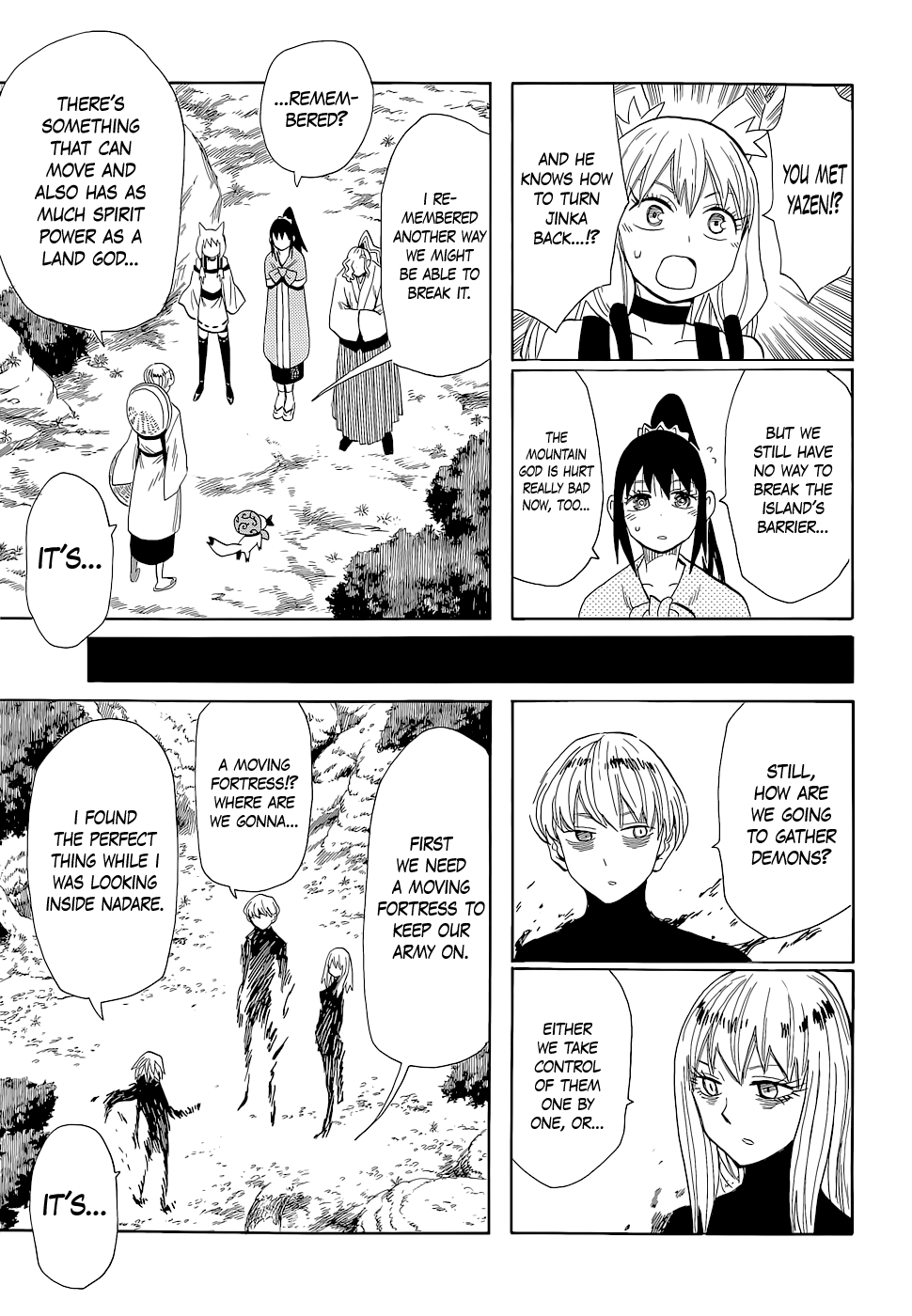 Sengoku Youko - Vol.12 Chapter 64: Yazen And Senya