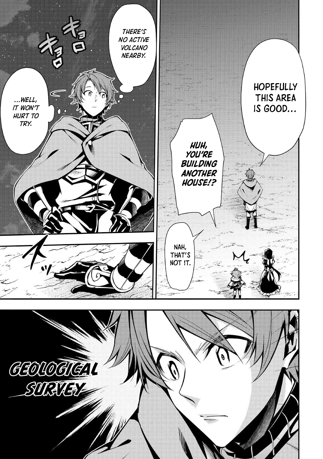 Hazure Zokusei Tsuchi Mahou No Sei De Henkyou Ni Tsuihousareta No De, Gangan Ryouchi Kaitakushimasu! - Vol.1 Chapter 2: Genius' Territory, Start!