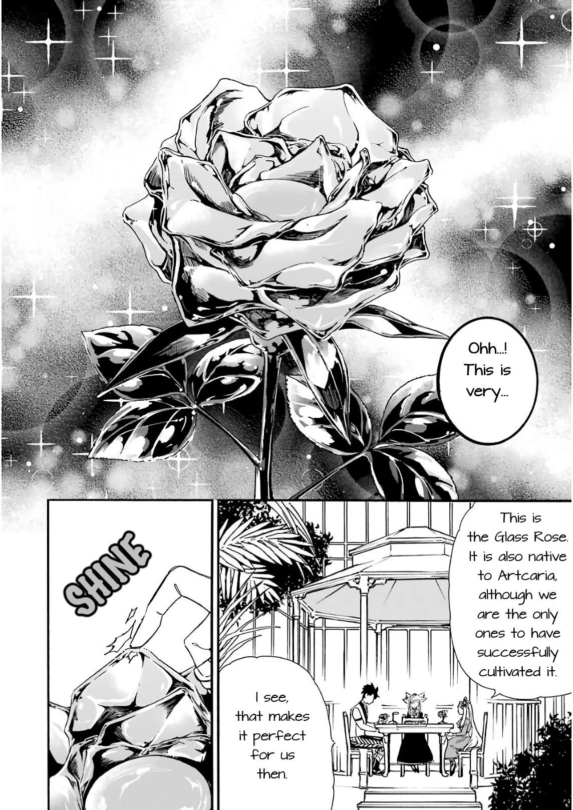 Gourmet In Different World. - Chapter 21: Glass Rose