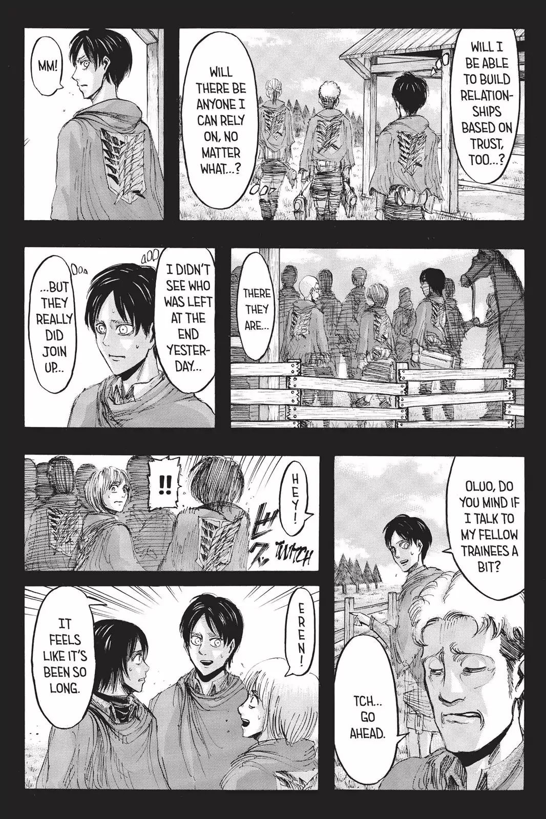 Attack On Titan - Vol.5 Chapter 22: Long Distance Enemy Scouting Formation