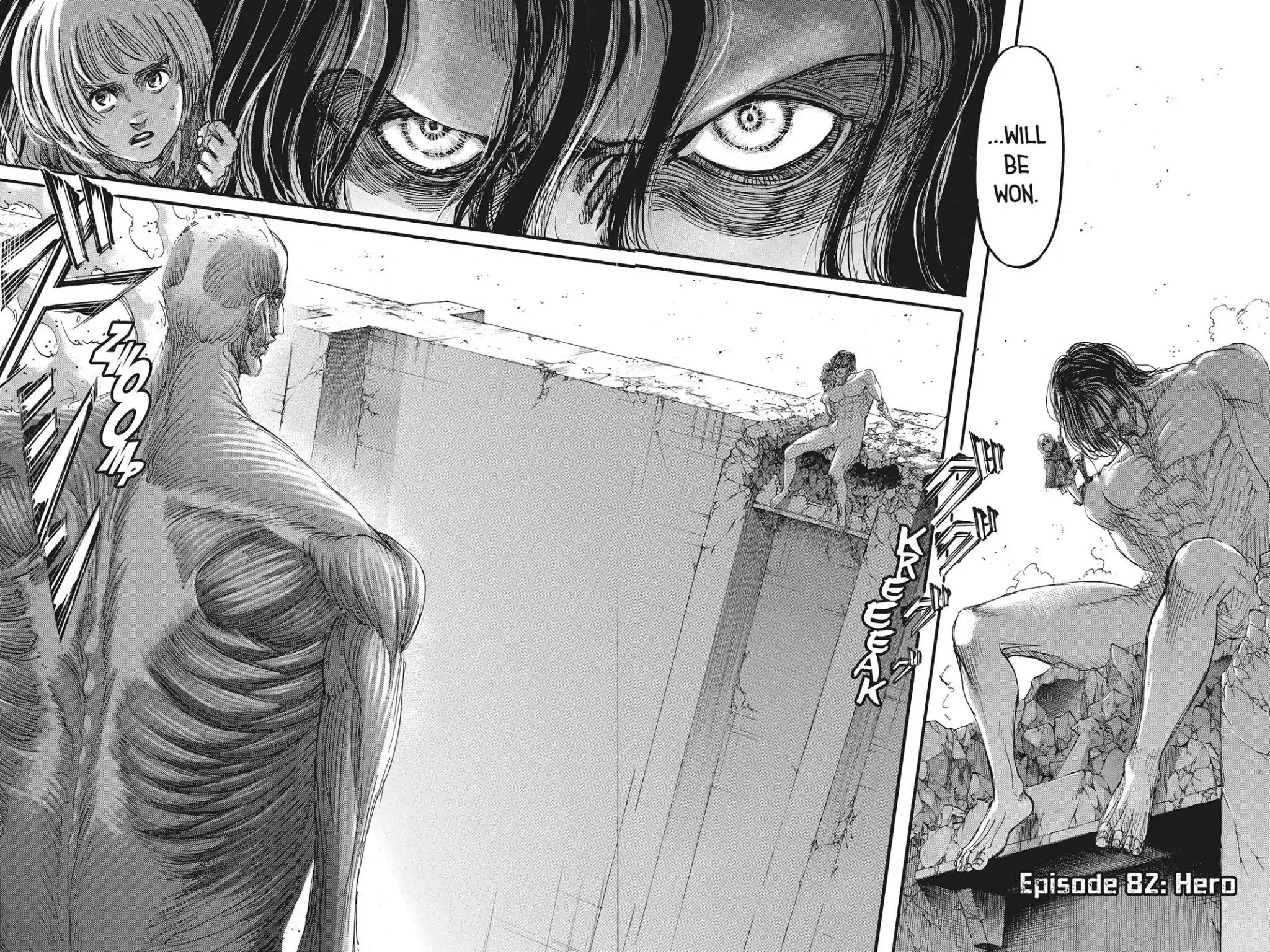 Attack On Titan - Vol.20 Chapter 82: Hero