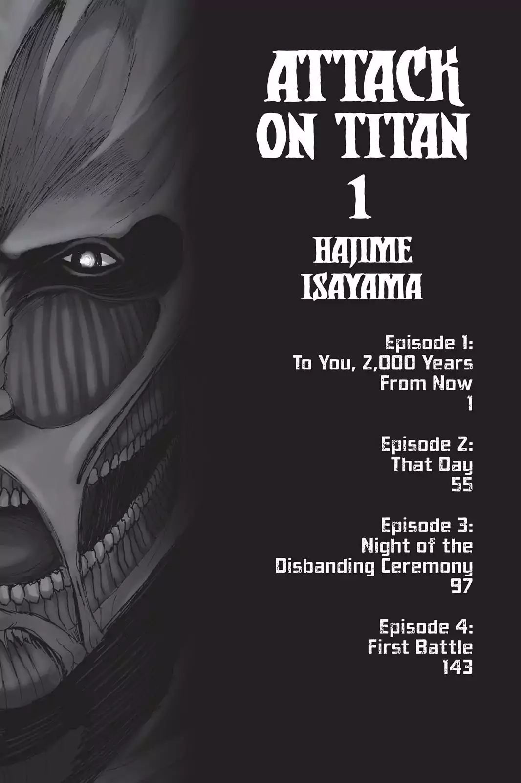 Attack On Titan - Vol.1 Chapter 1: To You, 2,000 Years From Now