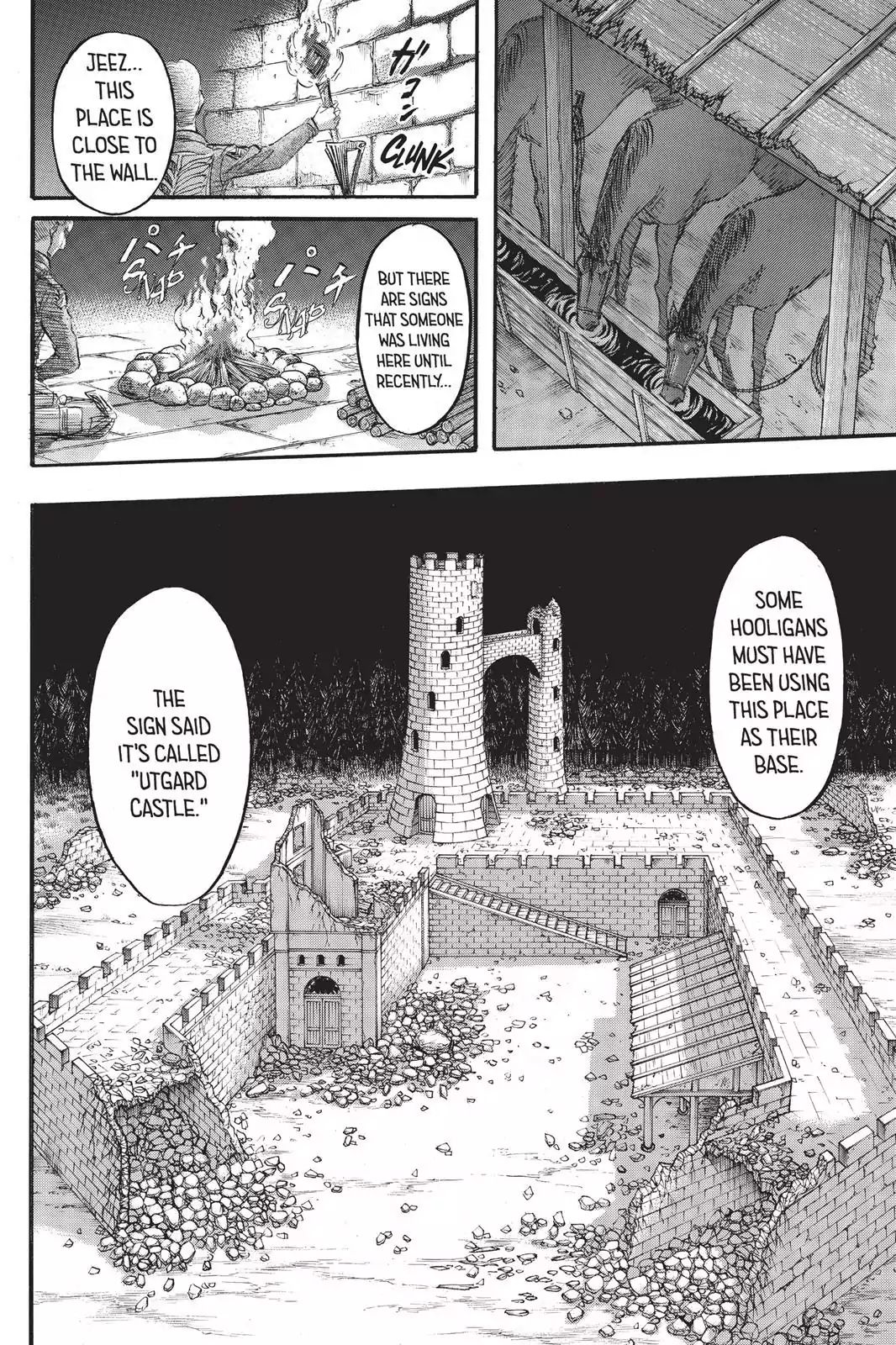 Attack On Titan - Vol.9 Chapter 38: Utgard Castle