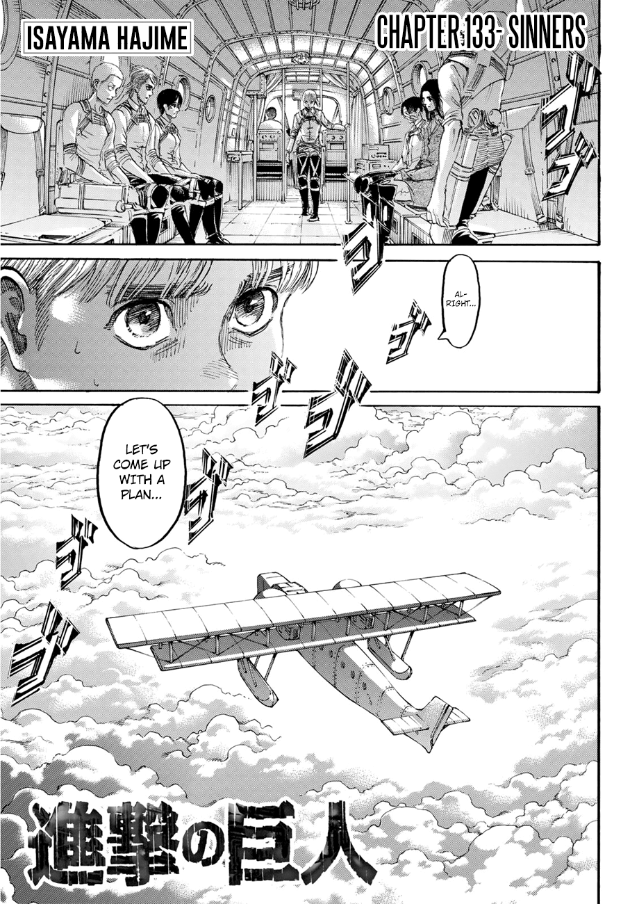 Attack On Titan - Vol.33 Chapter 133: Sinners