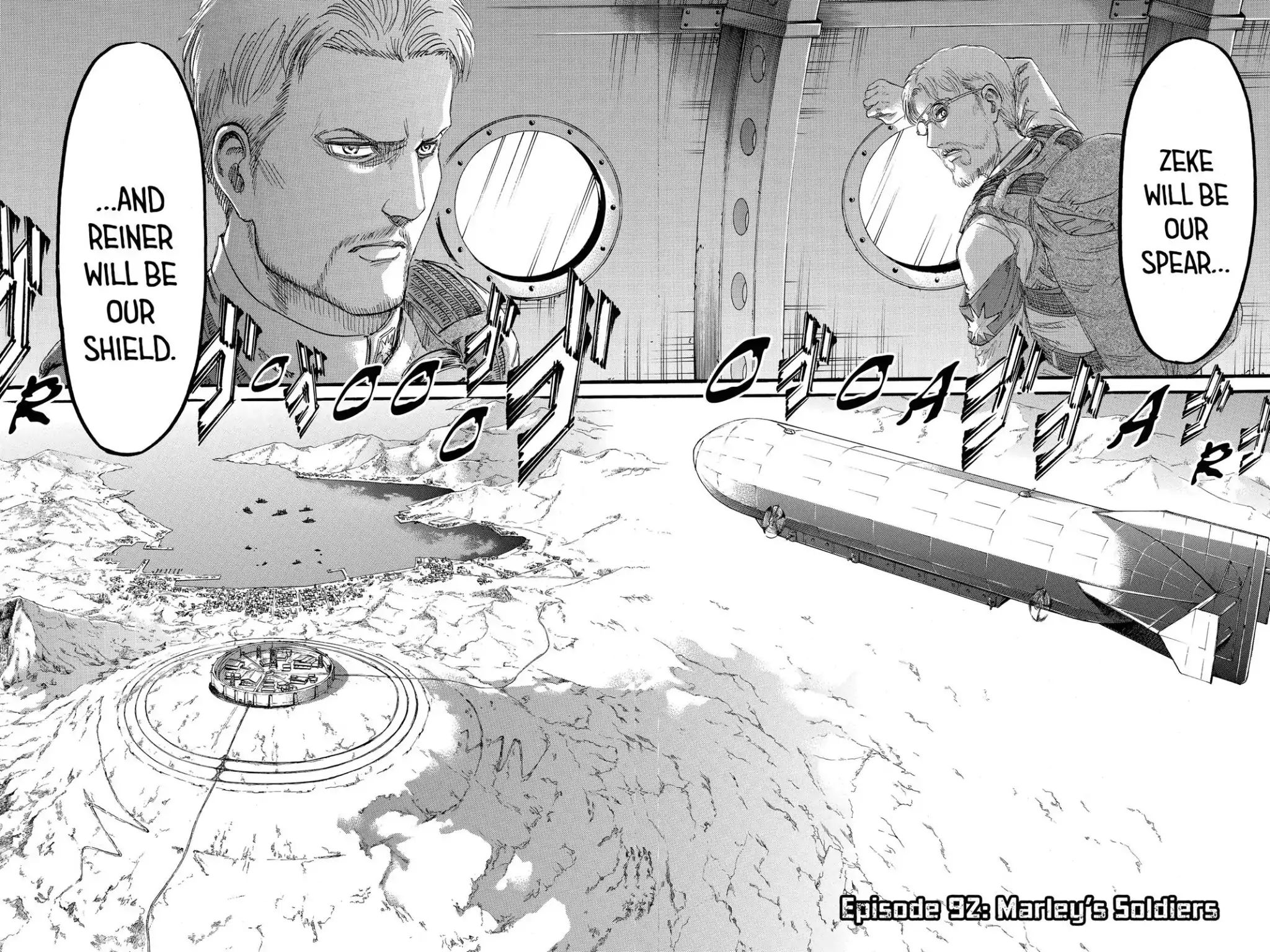 Attack On Titan - Vol.23 Chapter 92: Marley's Soldiers