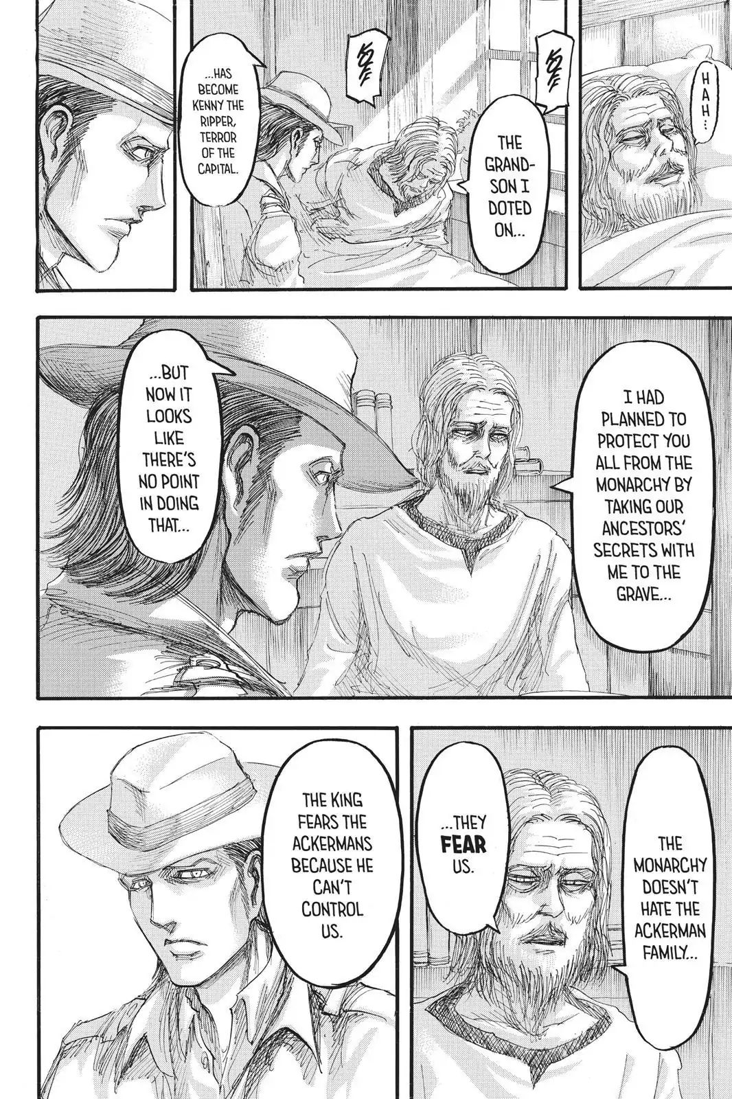 Attack On Titan - Vol.16 Chapter 65: Dreams And Curses