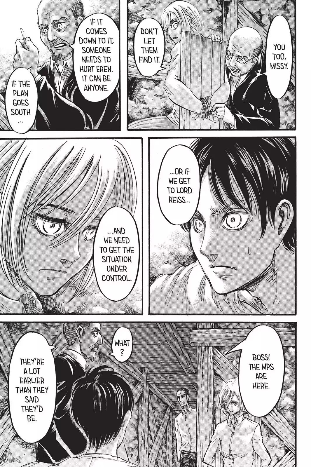 Attack On Titan - Vol.14 Chapter 56: Actors