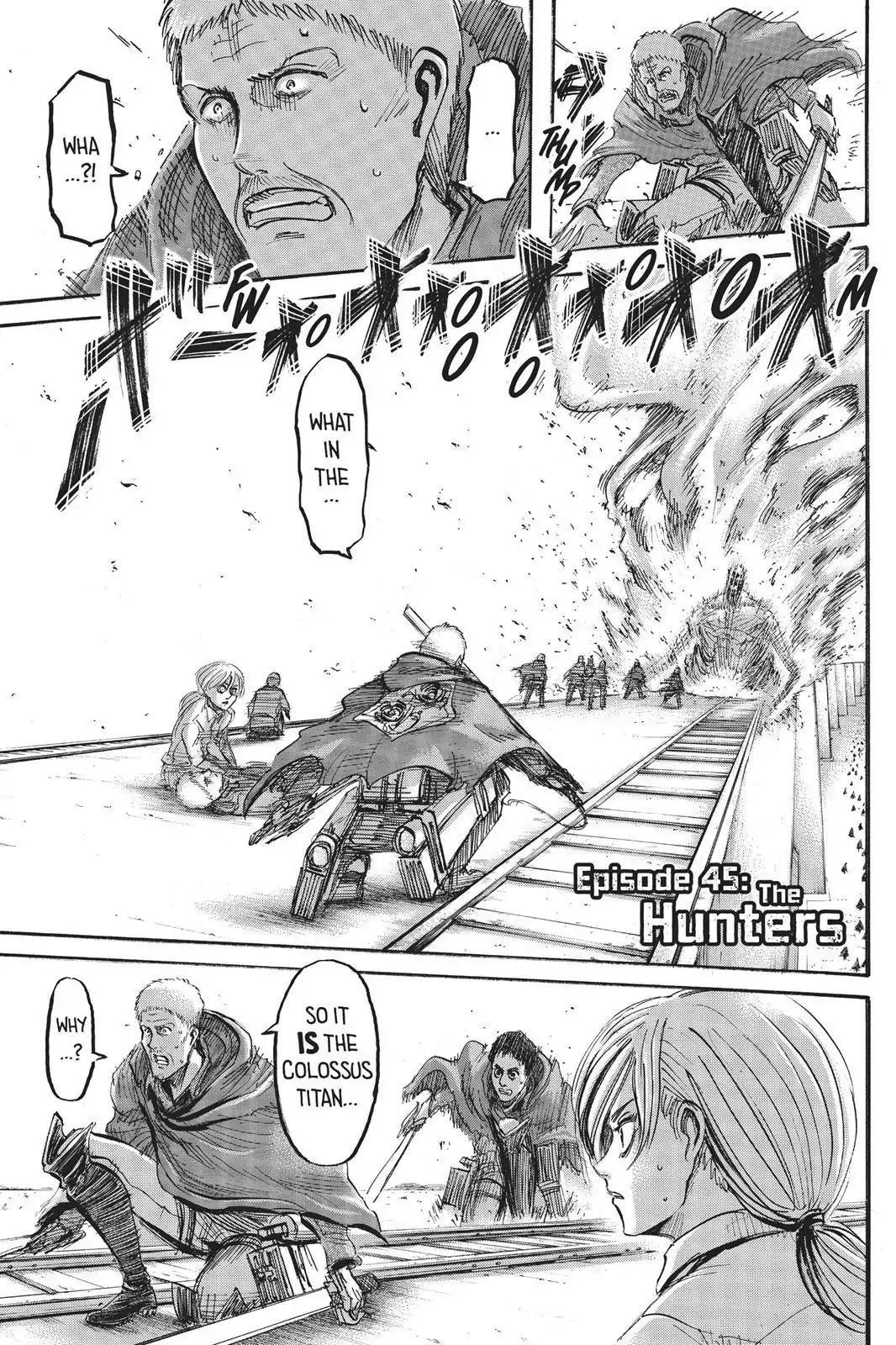 Attack On Titan - Vol.11 Chapter 45: Hunters