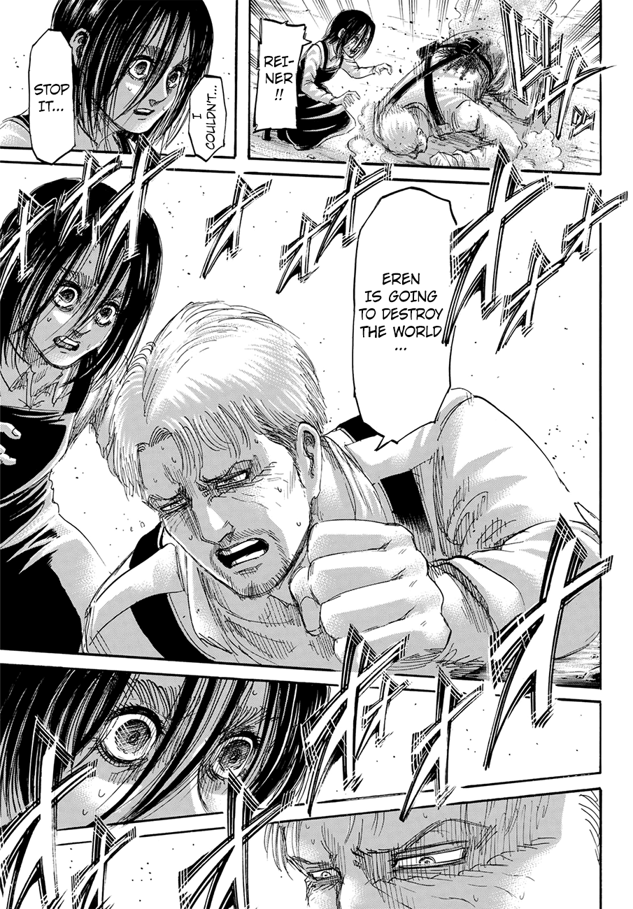 Attack On Titan - Vol.31 Chapter 124: Melting Away