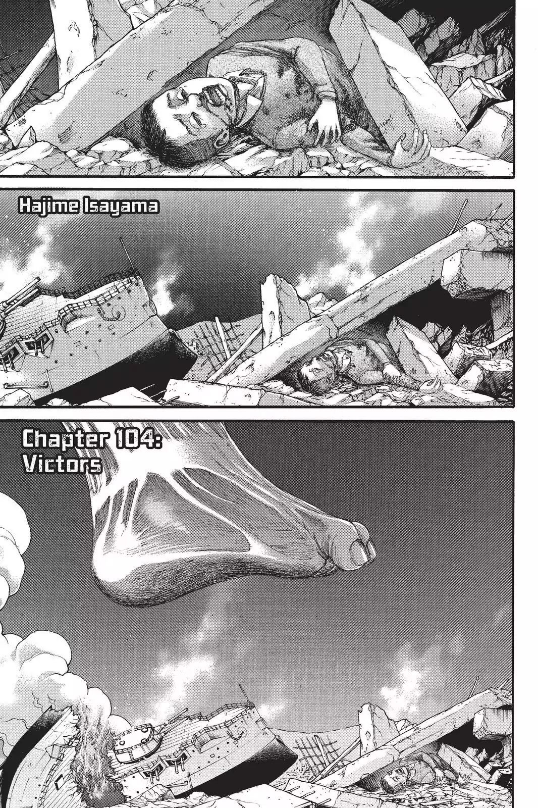 Attack On Titan - Vol.26 Chapter 104: Victors