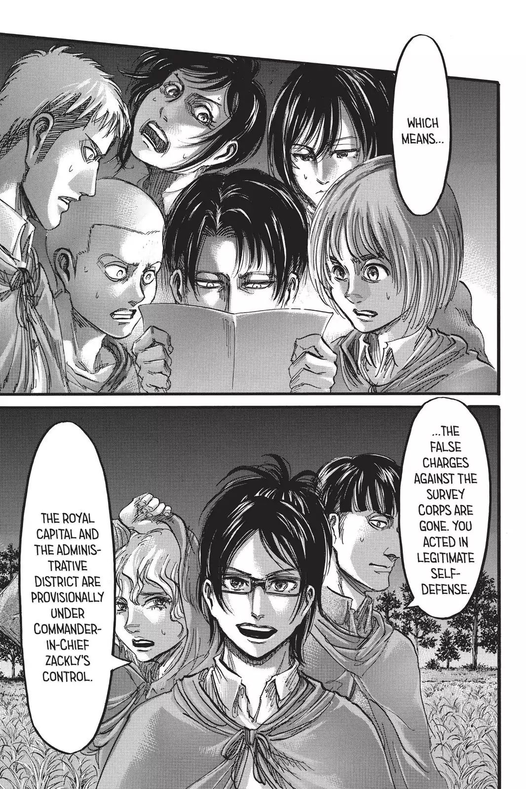 Attack On Titan - Vol.15 Chapter 61: Reply