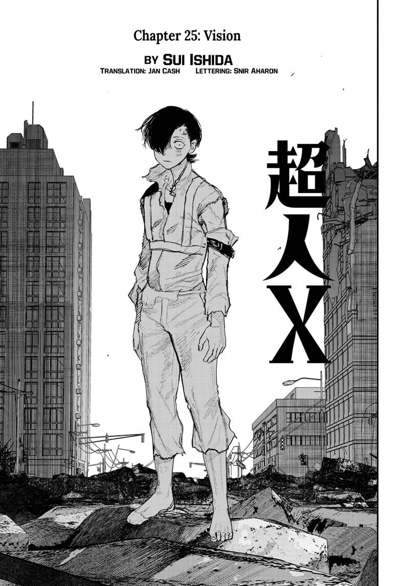 Choujin X - Chapter 25