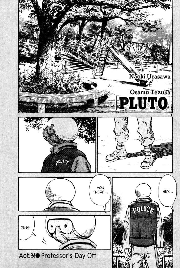 Pluto - Vol.4 Chapter 24 : Professor's Day Off