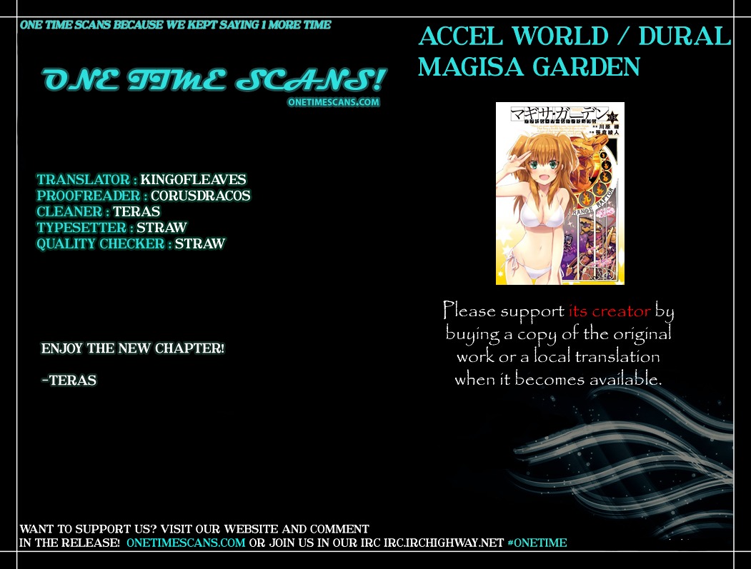 Accel World / Dural - Magisa Garden - Chapter 19 : Chance Encounter