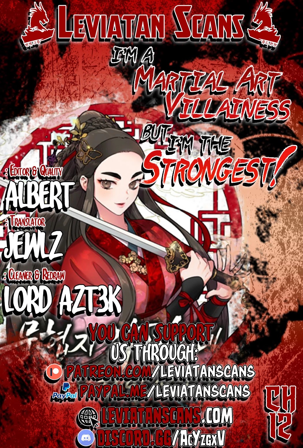 I’m A Martial Art Villainess, But I’m The Strongest! - Chapter 12