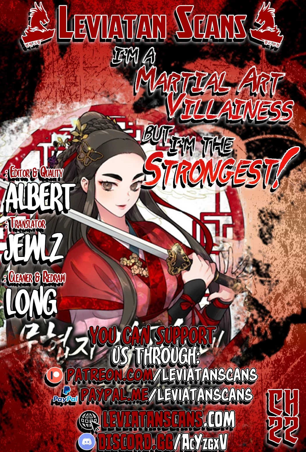 I’m A Martial Art Villainess, But I’m The Strongest! - Chapter 22