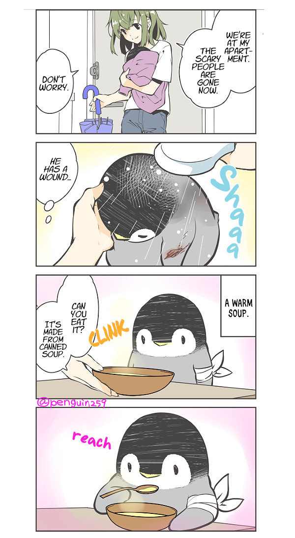 Penpen And Onee-San - Chapter 1: What If I Pick Up A Penguin