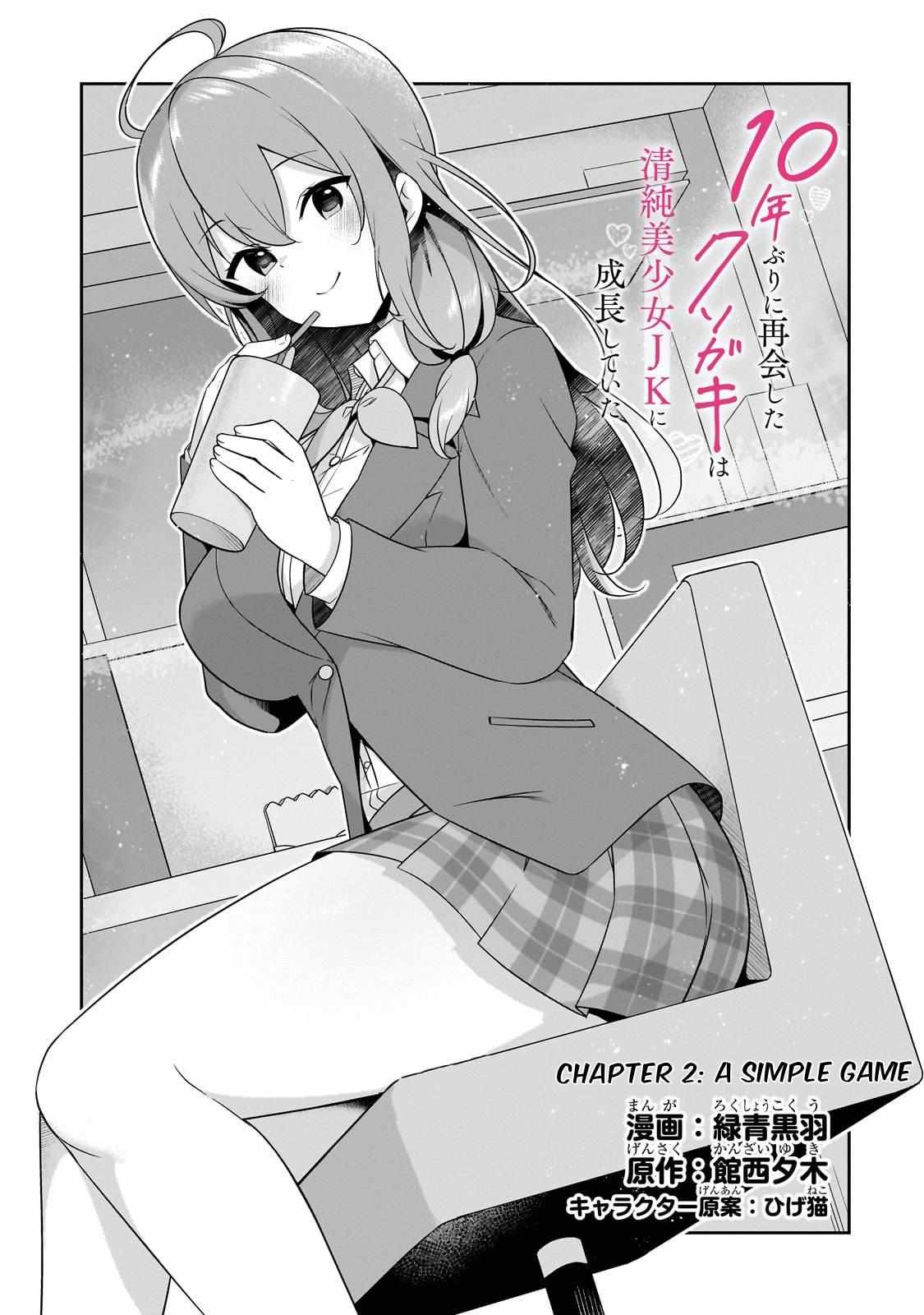 That Stupid Runt Who Reunited with Me After 10 Years Is Now Transformed into a Beautiful and Innocent High School Girl - Chapter 2