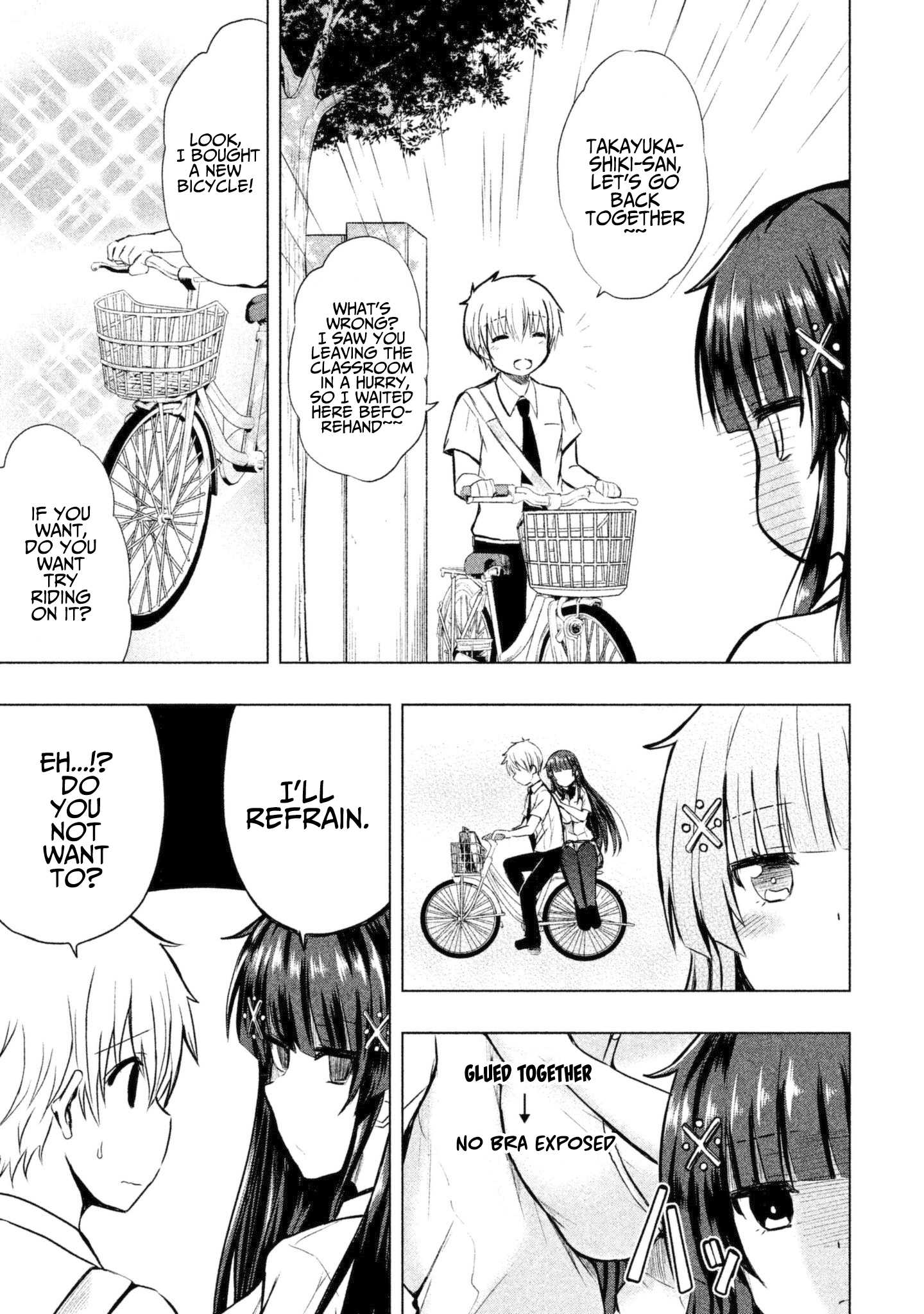 A Girl Who Is Very Well-Informed About Weird Knowledge, Takayukashiki Souko-San - Chapter 4: No Bra