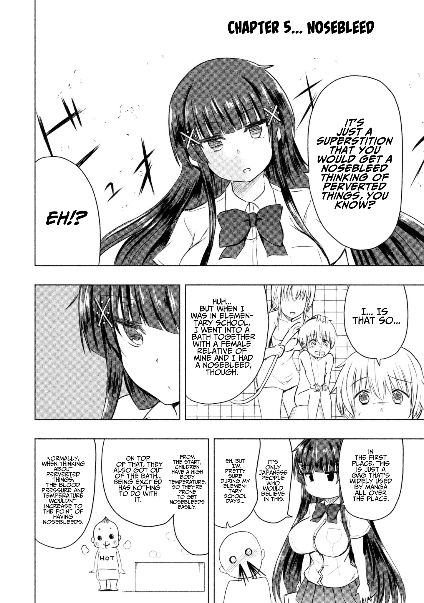 A Girl Who Is Very Well-Informed About Weird Knowledge, Takayukashiki Souko-San - Chapter 5: Nosebleed