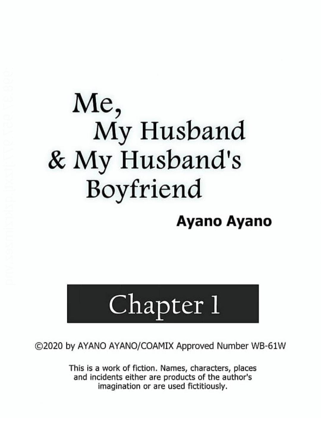 Me, My Husband & My Husband's Boyfriend - Chapter 1