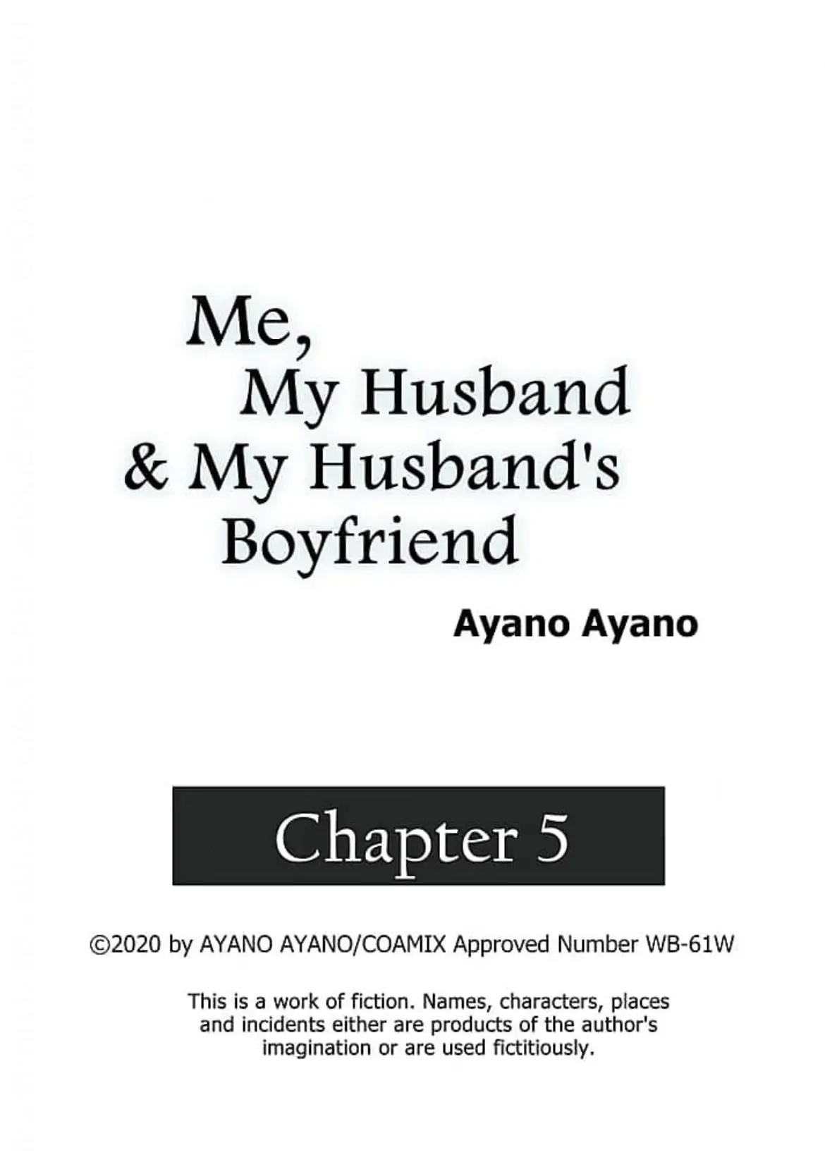 Me, My Husband & My Husband's Boyfriend - Chapter 5