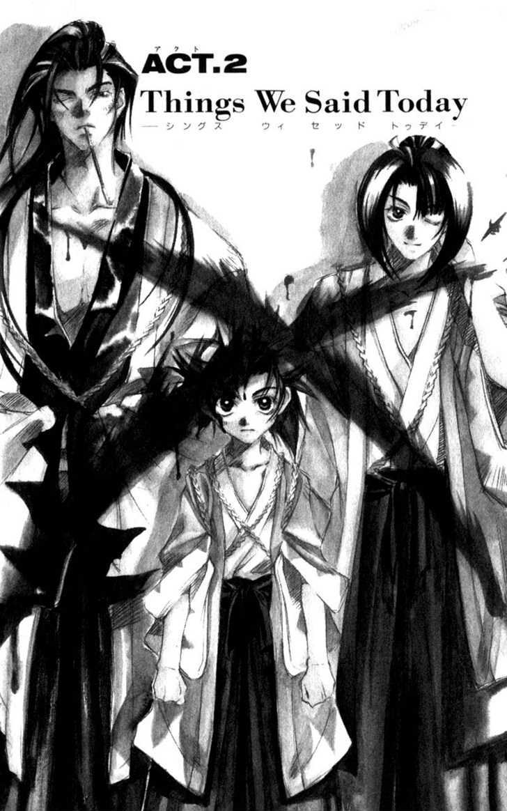 Shinsengumi Imon Peace Maker - Vol.1 Chapter 2 : Things We Said Today