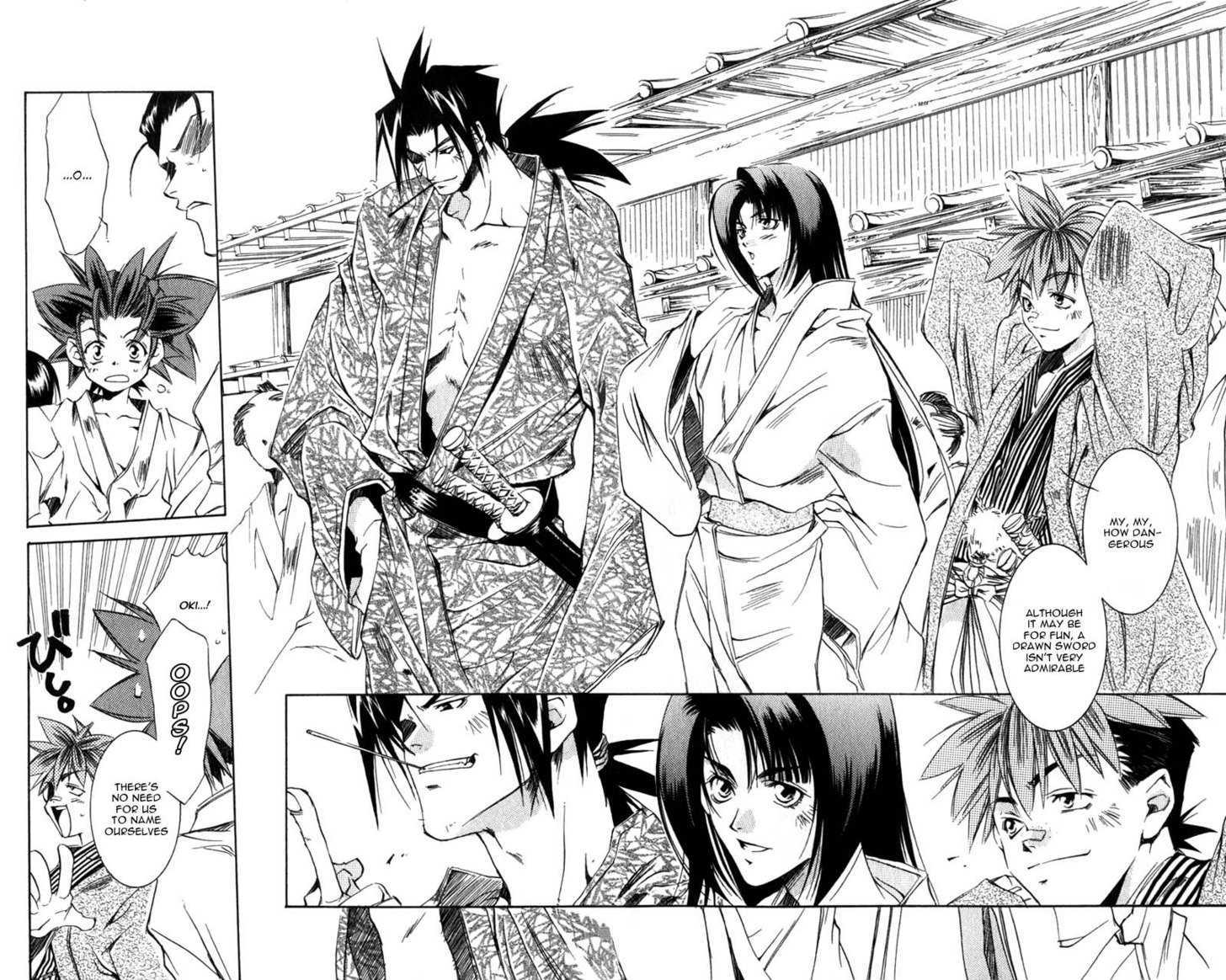 Shinsengumi Imon Peace Maker - Vol.2 Chapter 5 : Act Naturally