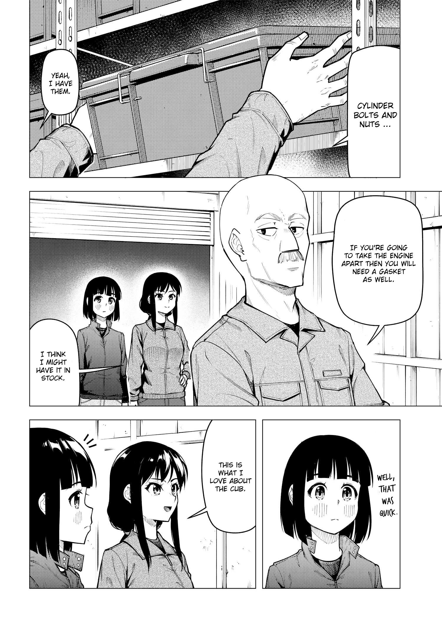 Super Cub - Chapter 43: Determination