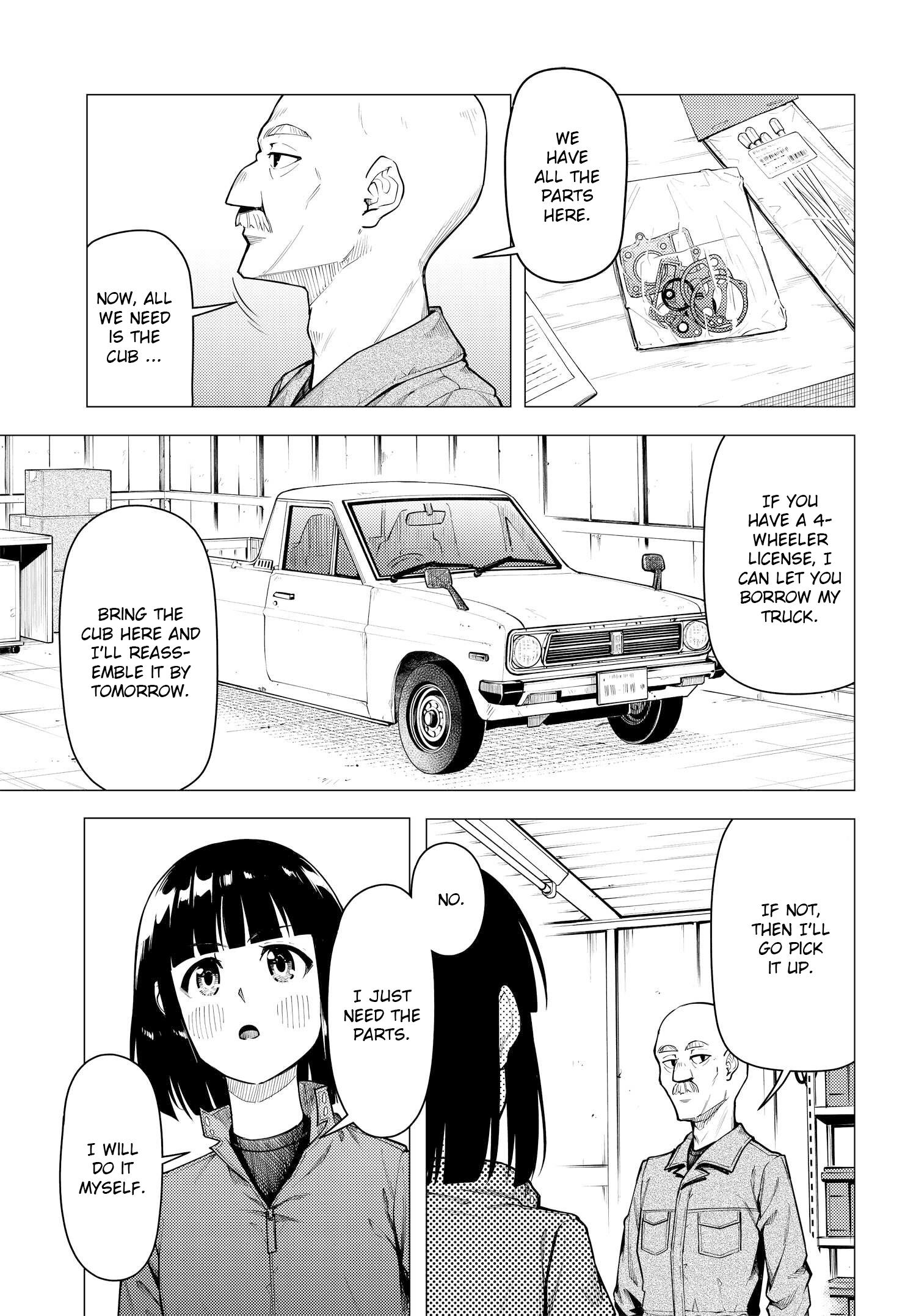 Super Cub - Chapter 43: Determination