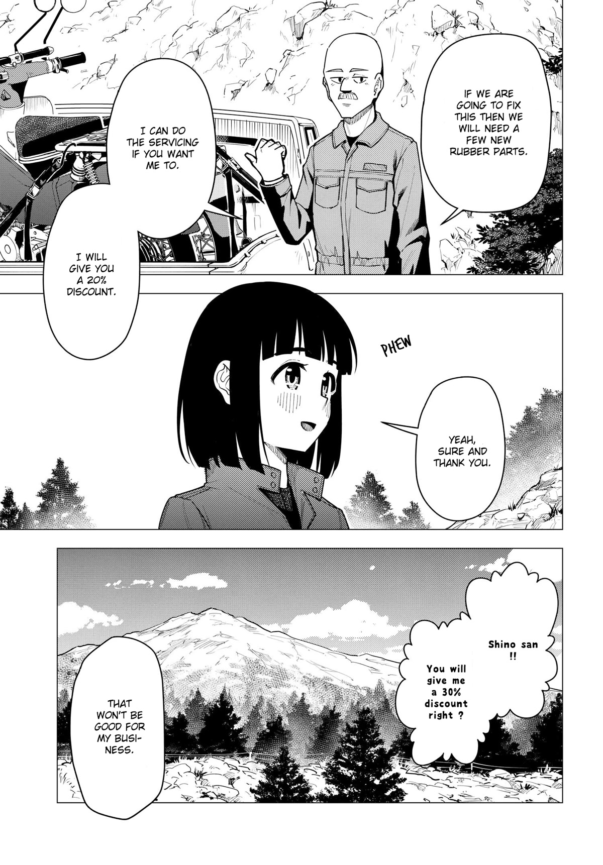 Super Cub - Chapter 37: Repair