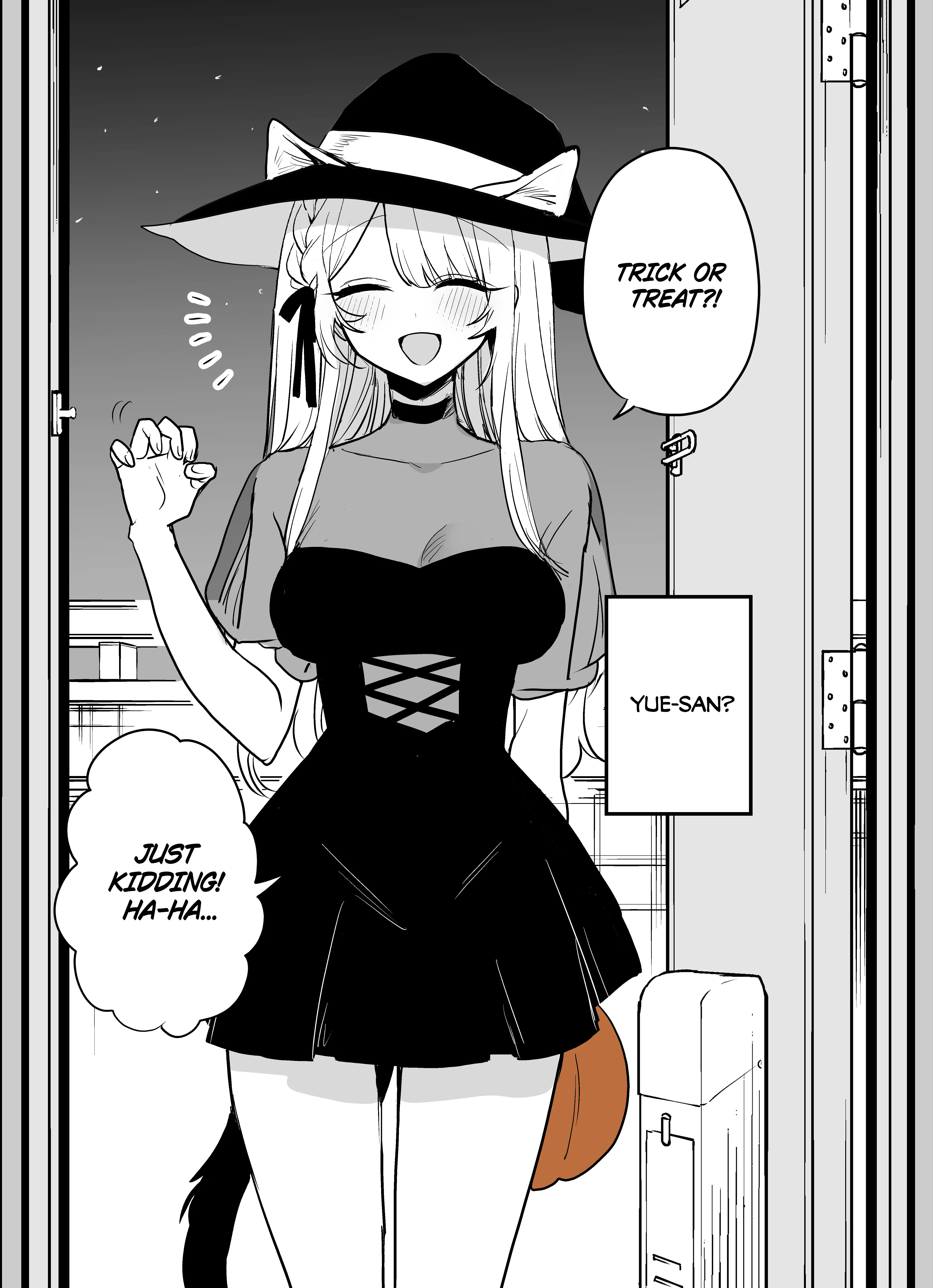 A Cute Girlfriend - Chapter 29.5: Halloween Extra(Fanbox)