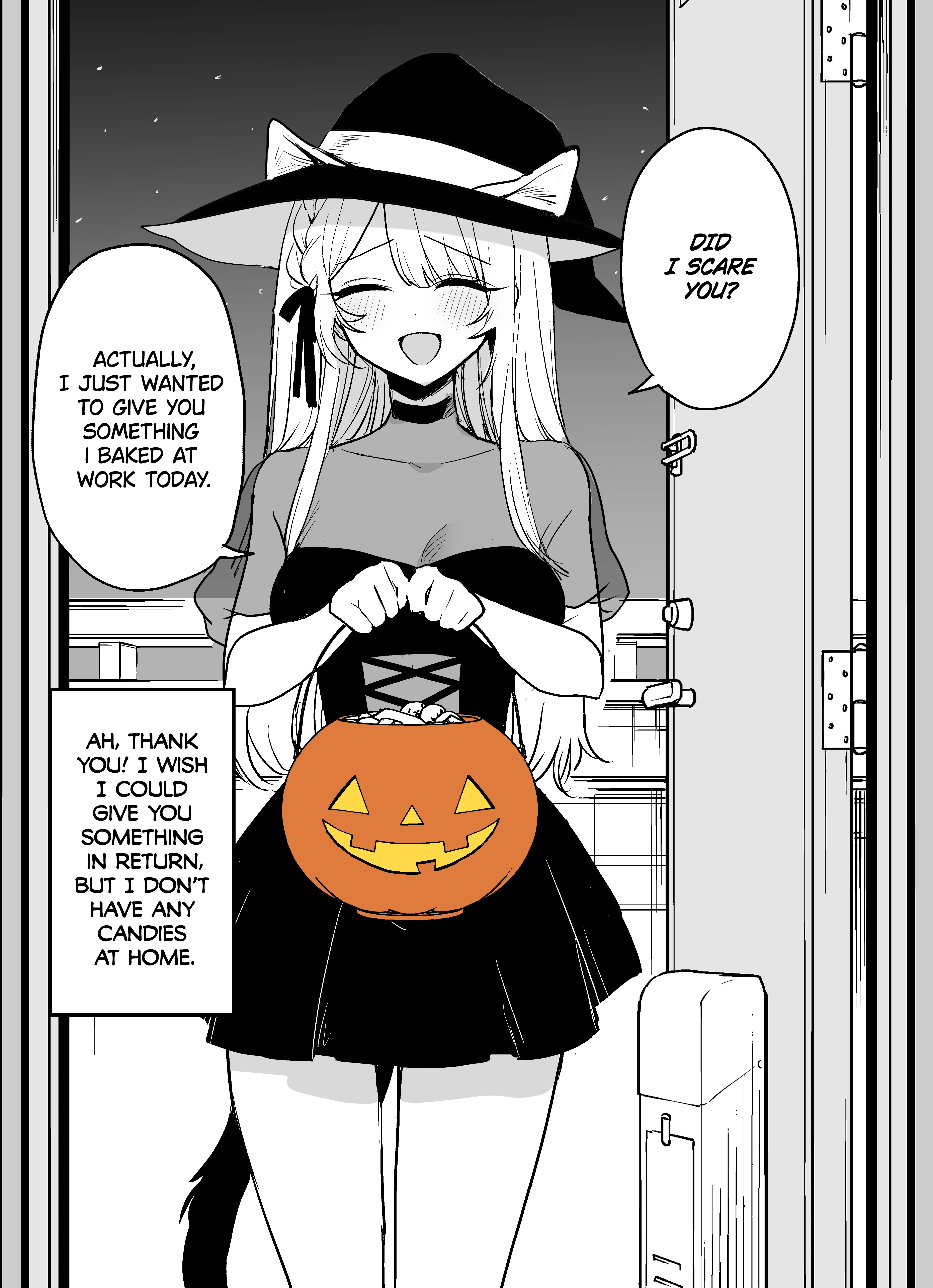 A Cute Girlfriend - Chapter 29.5: Halloween Extra(Fanbox)