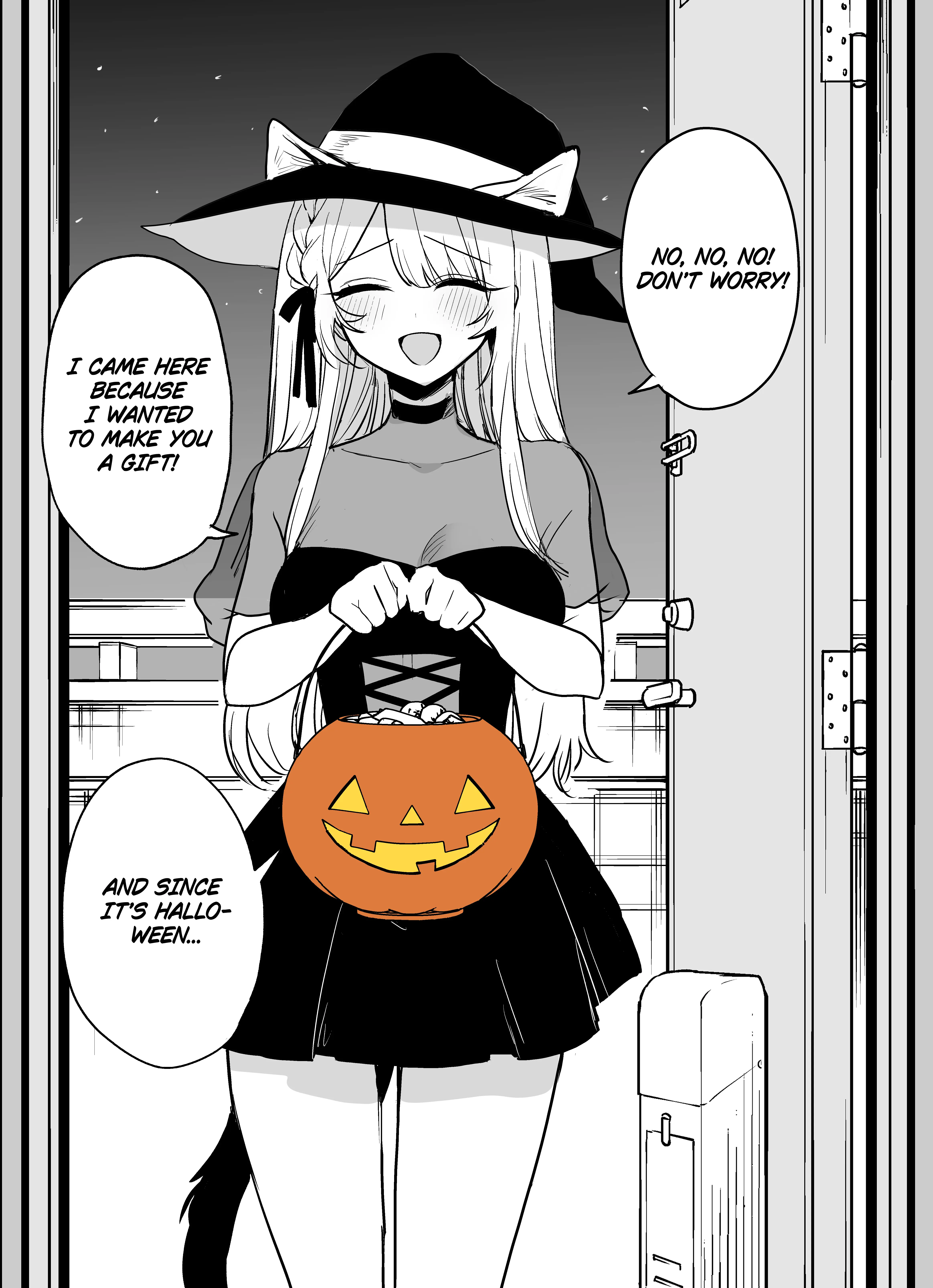 A Cute Girlfriend - Chapter 29.5: Halloween Extra(Fanbox)