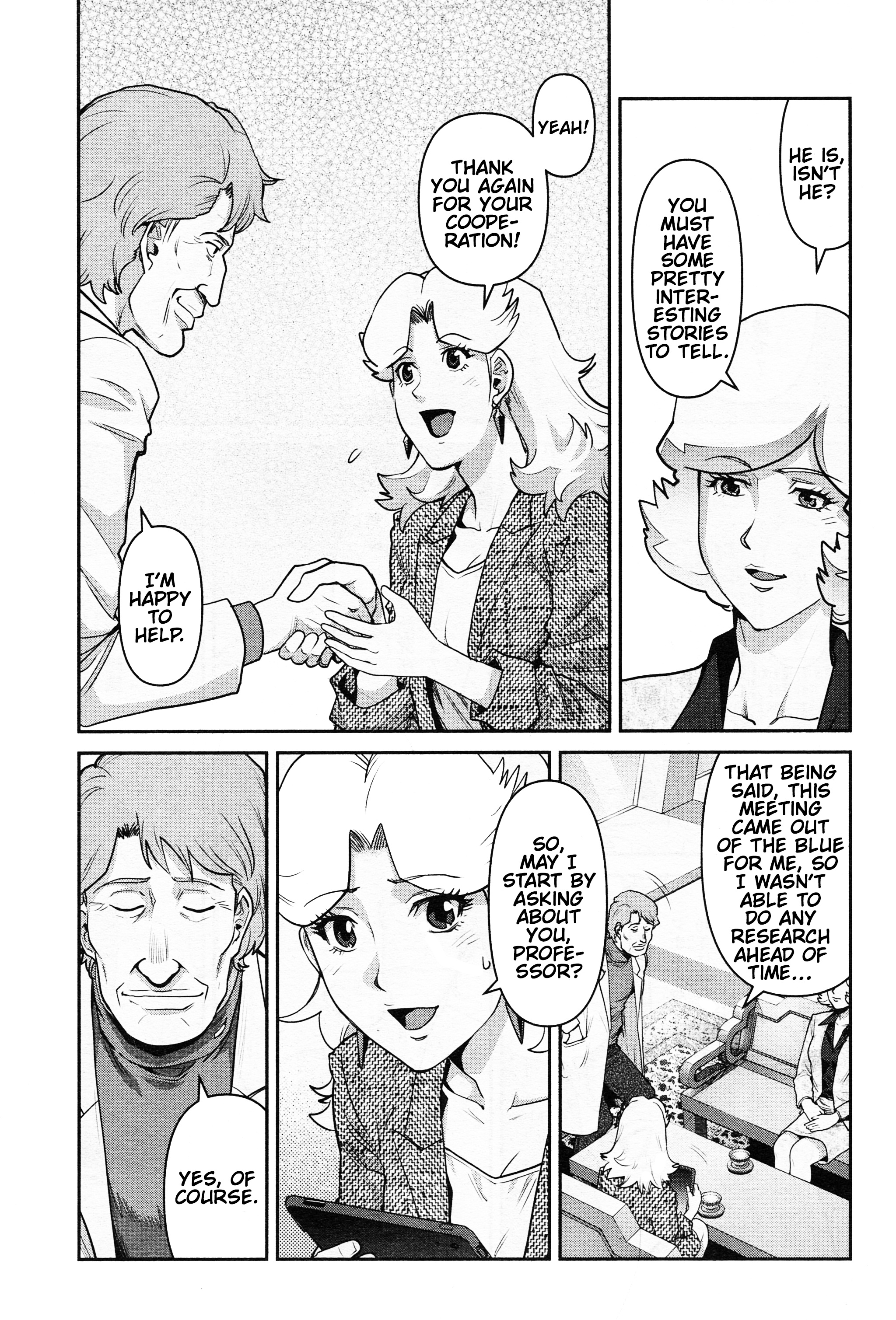 Mobile Suit Gundam Pulitzer - Amuro Ray Beyond The Aurora - Vol.2 Chapter 10: Report 10: Mosk Han