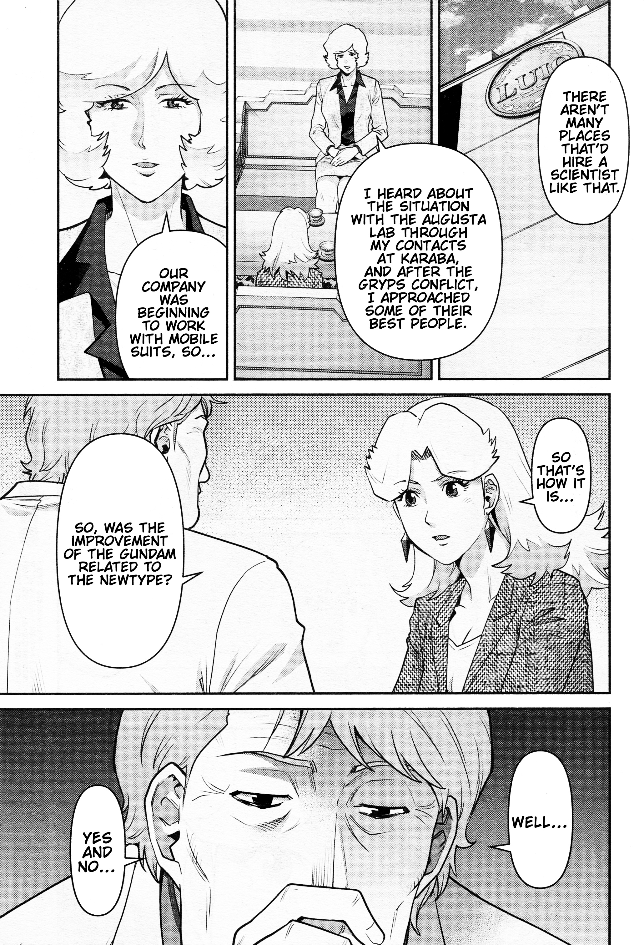 Mobile Suit Gundam Pulitzer - Amuro Ray Beyond The Aurora - Vol.2 Chapter 10: Report 10: Mosk Han